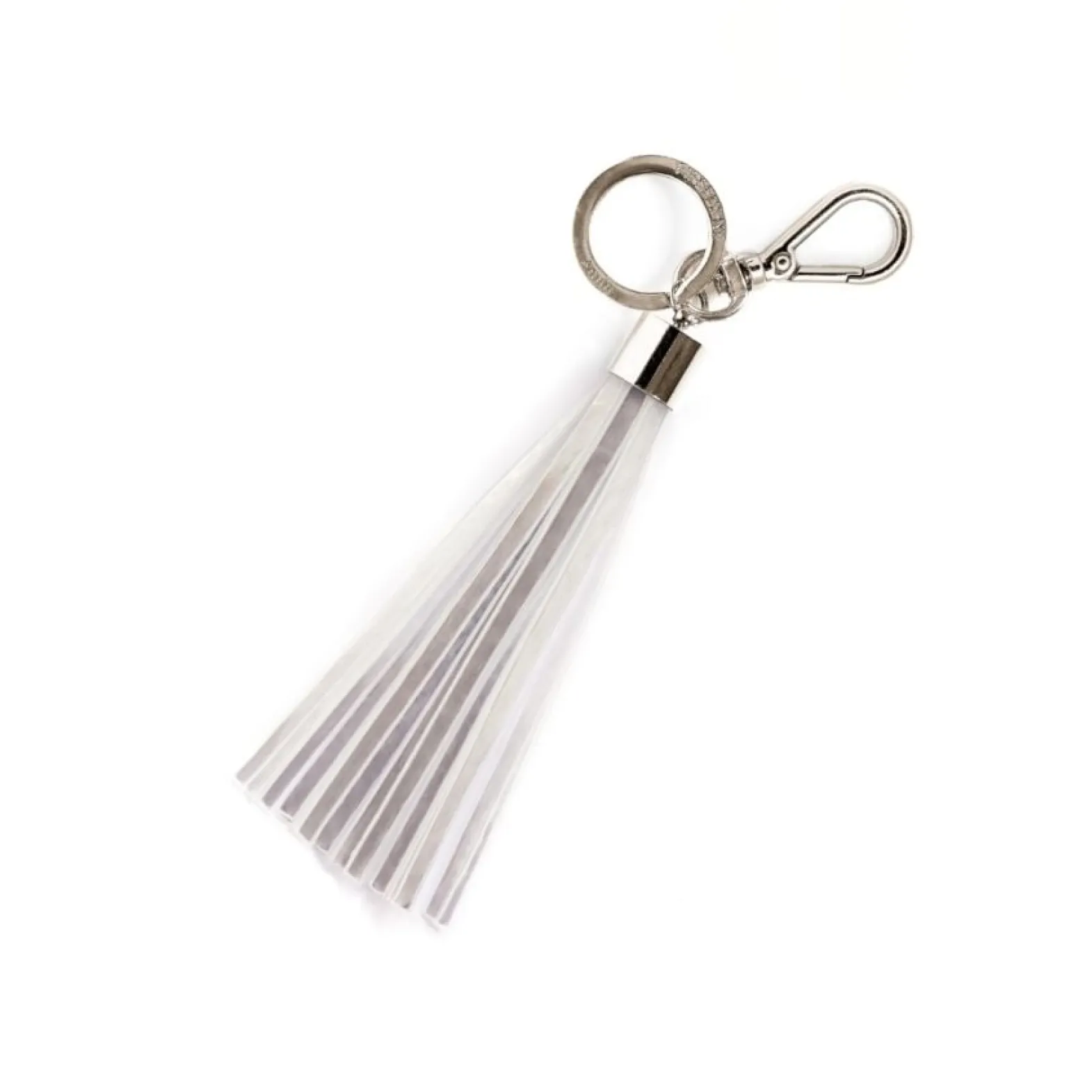 Reflekterande tofs silver