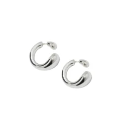 Örhängen Bolded Drops Silver