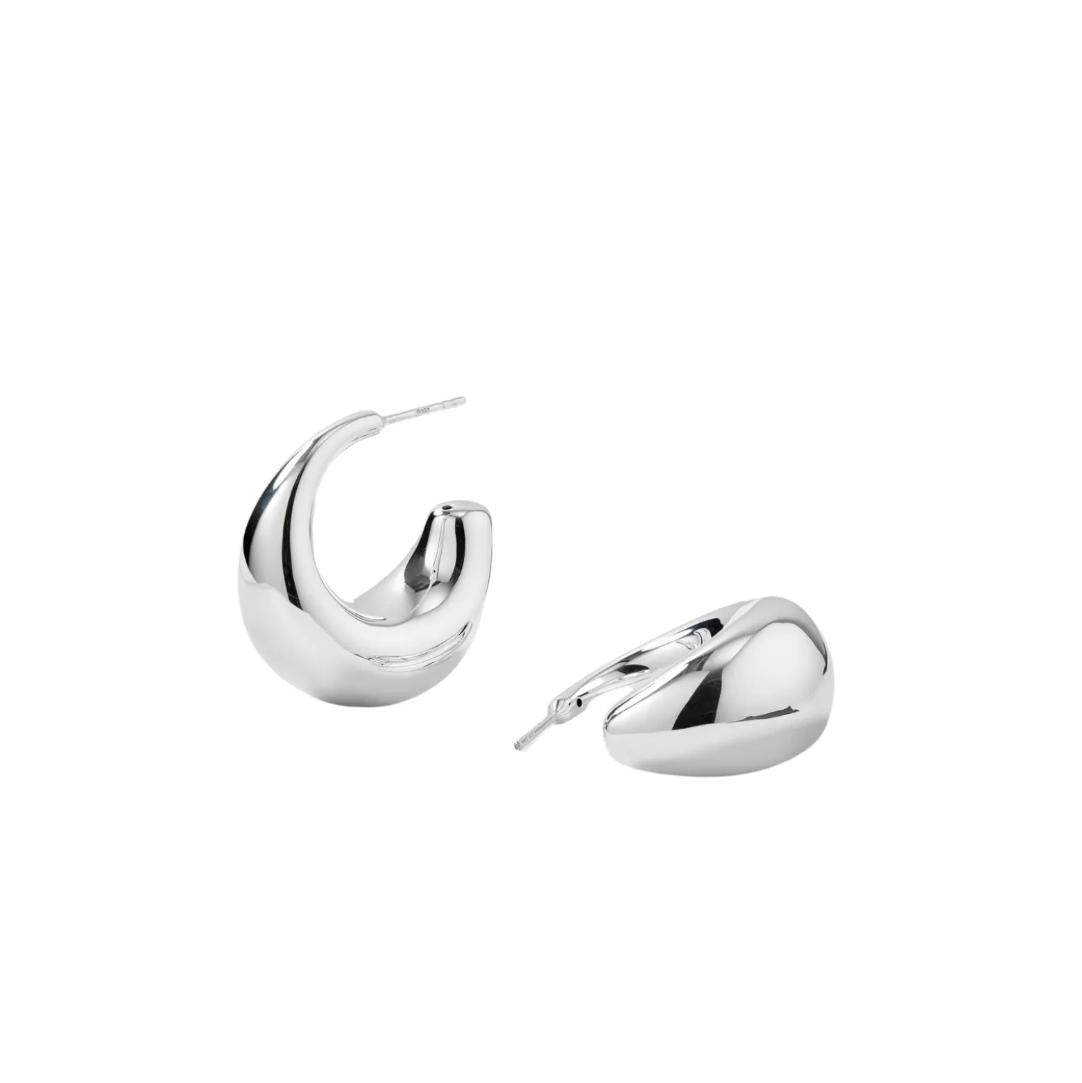 Örhängen Bolded Silver