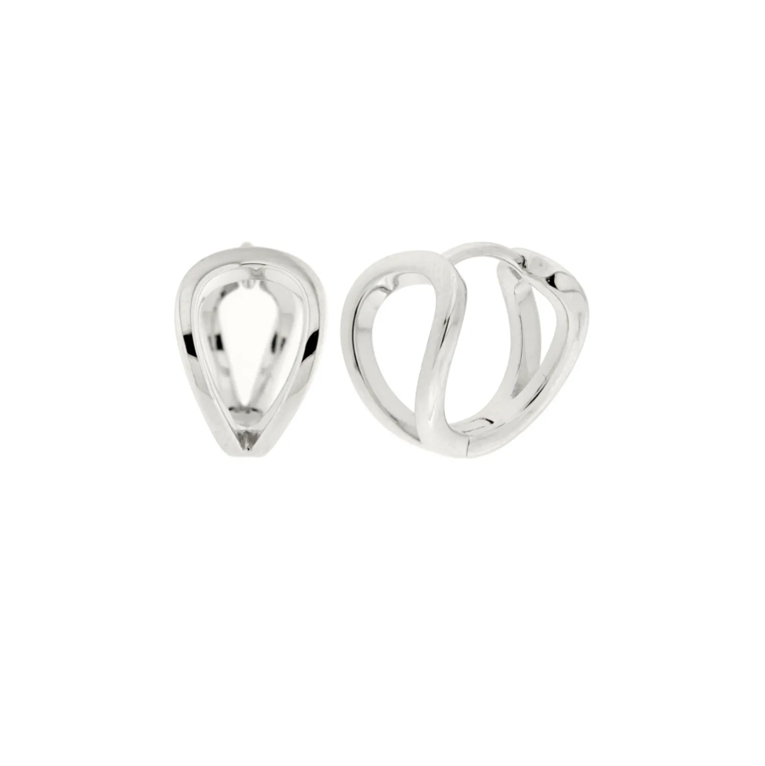 Örhängen Drop loop Silver