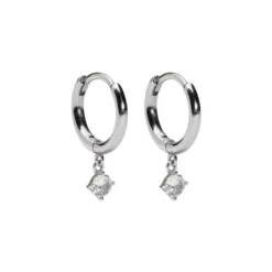 Örhängen Petite Sparkling Silver