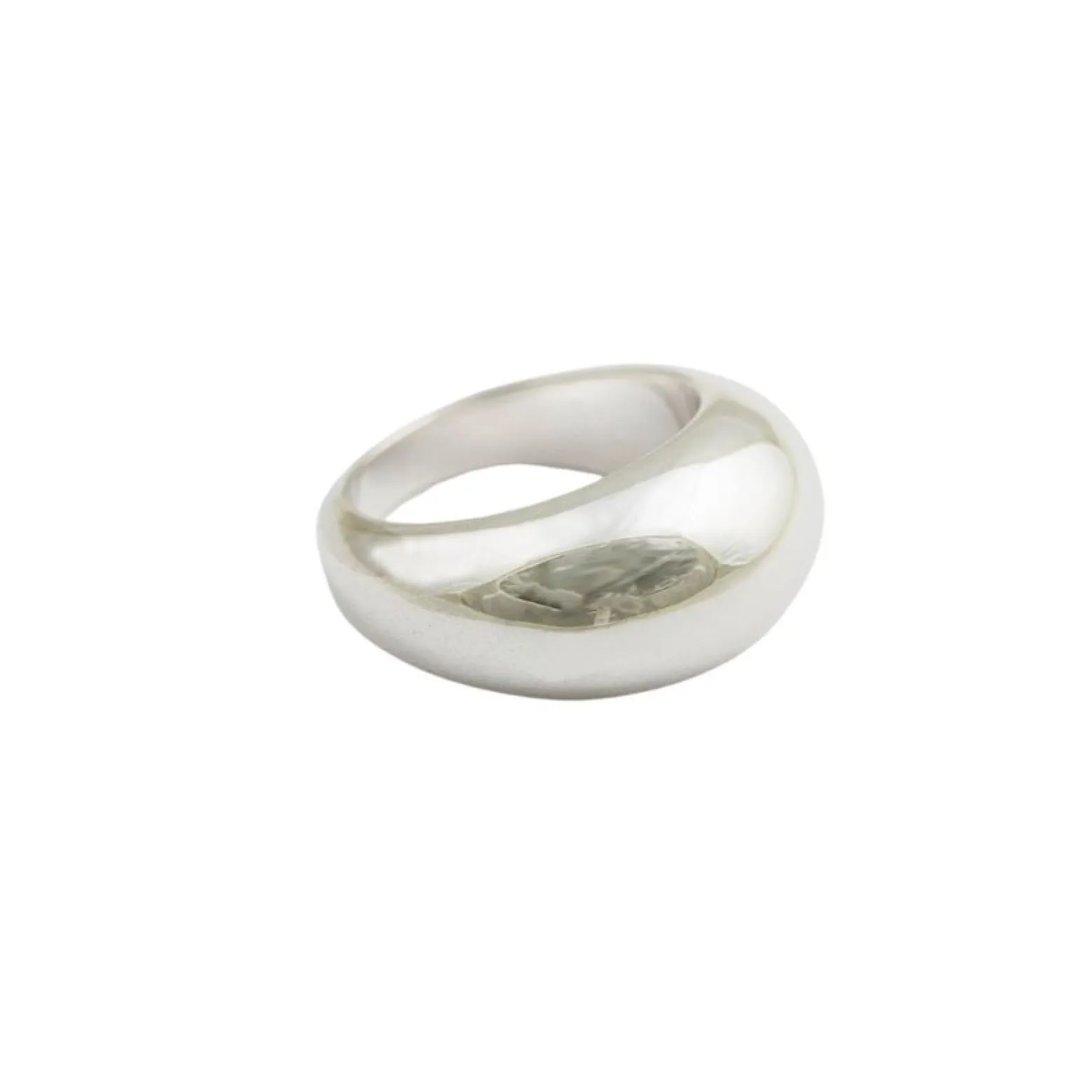 Ring Bolded Big Silver 17mm