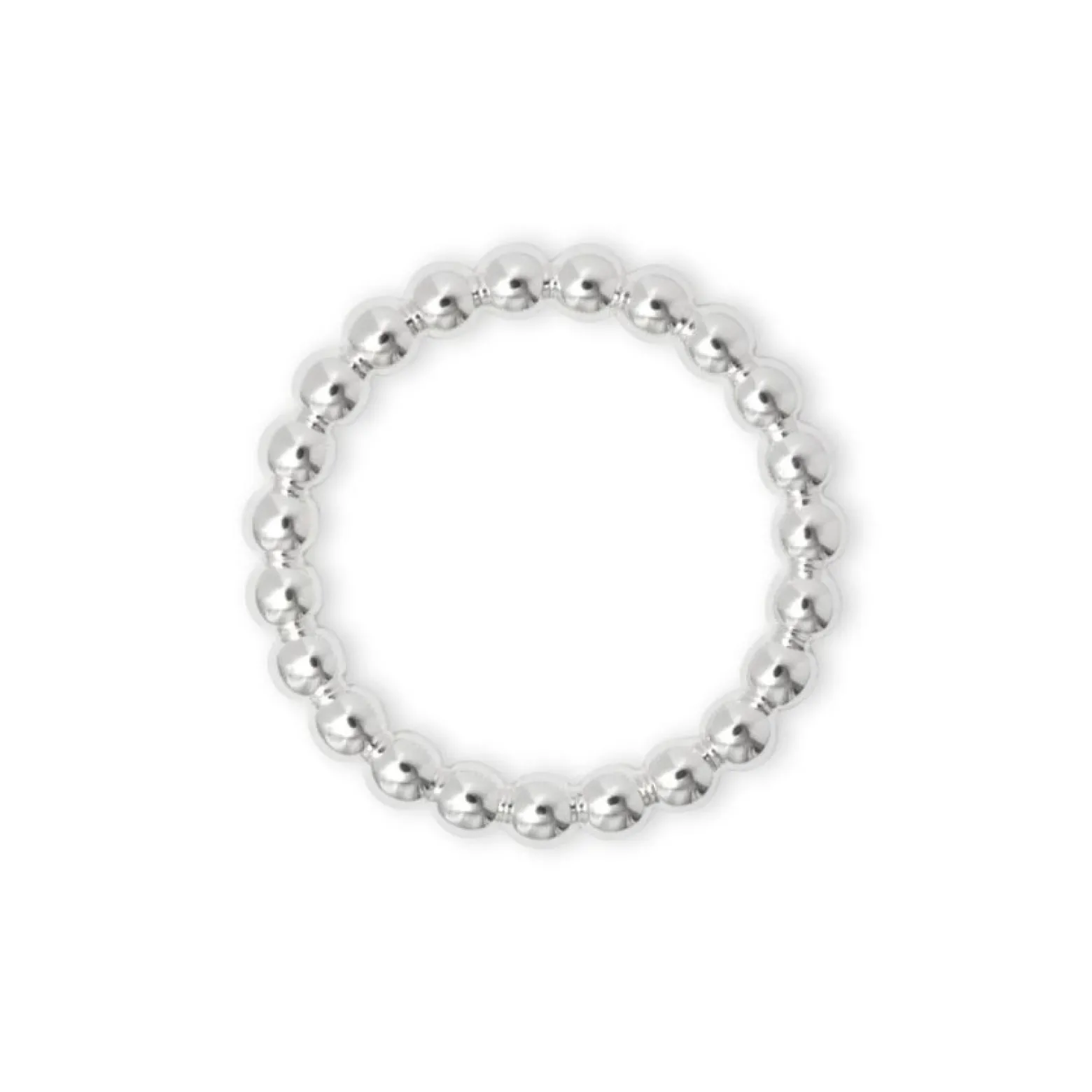 Ring Color Ball st.17 silver