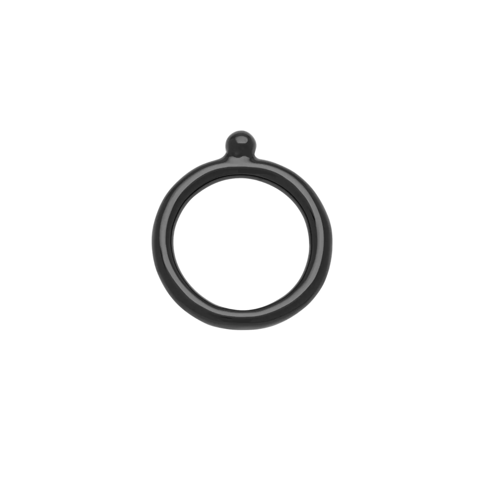 Ring Color top Svart