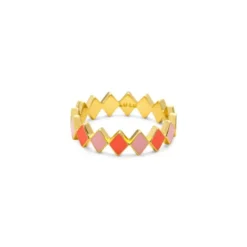 Ring Confetti Rosa st.19