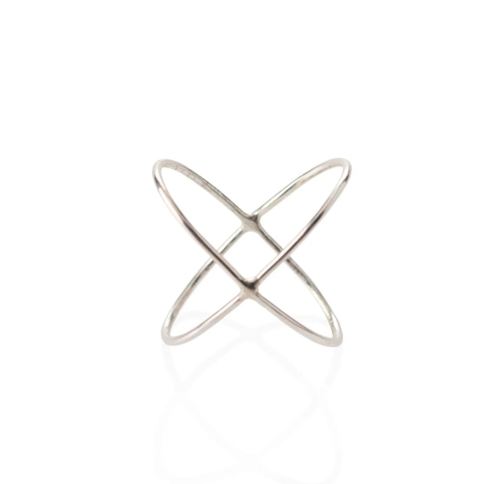 Ring Korsad silver