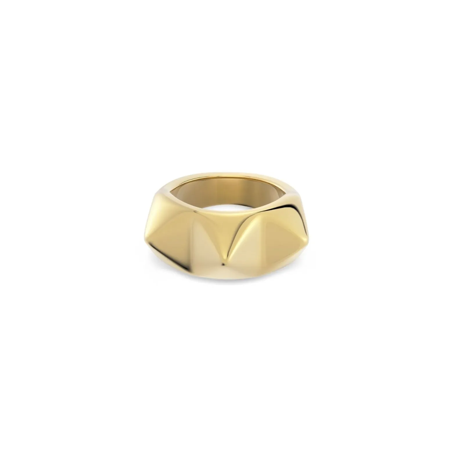 Ring Peak Rivet Guld