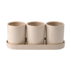 Örtkruka set Beige