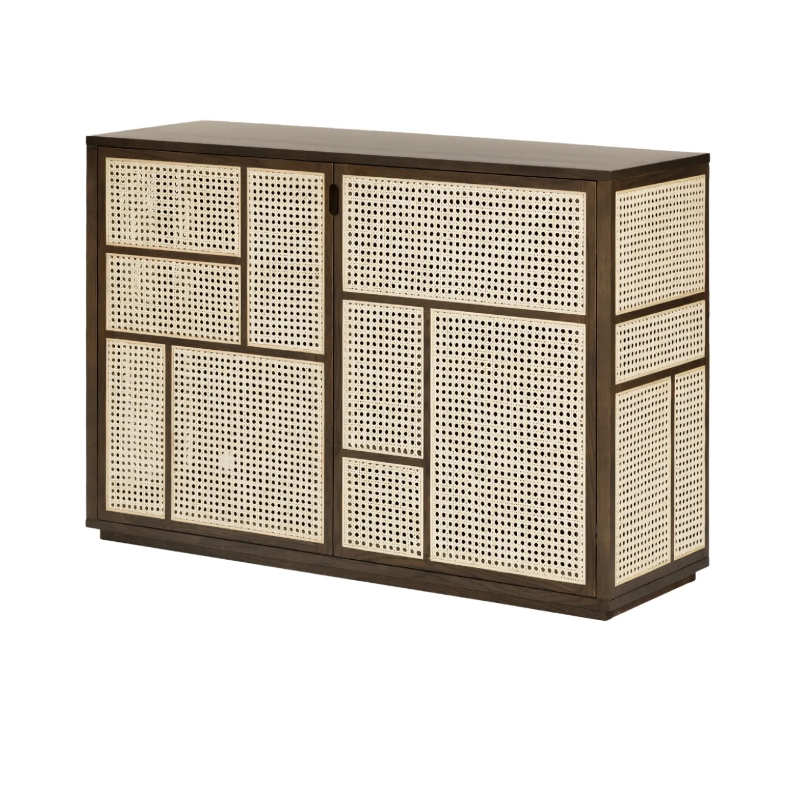 Sideboard Air, Mörk Ek, Cane