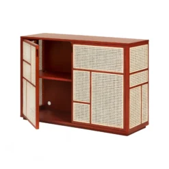Sideboard Air Röd, Cane