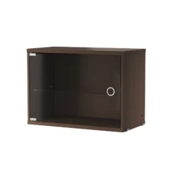 Skåp med glasdörr 58x30