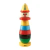 Stapelleksak Clown 26cm Multi