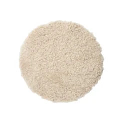 Stolsdyna Fårö fårskinn 34 cm beige