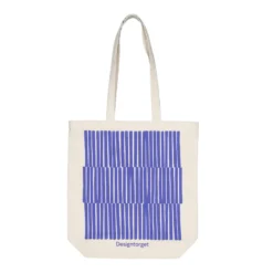 Tote bag Designtorget Rand Blå