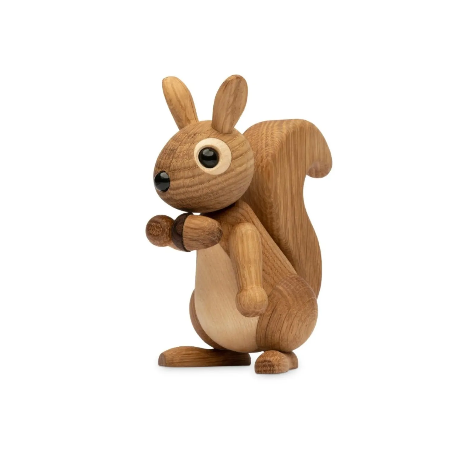 Träfigur Hazel Ekorre 11,5 cm Ek