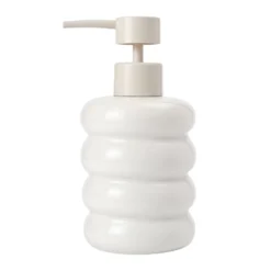 Tvålpump Wave Off-white