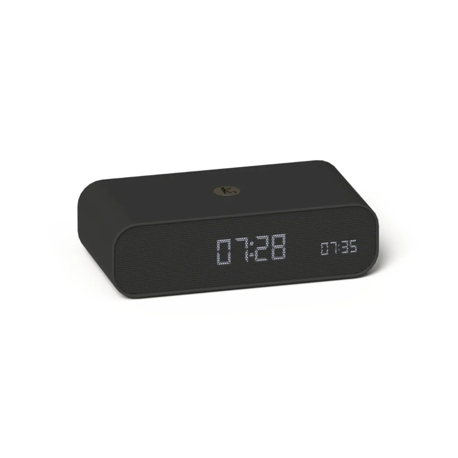 Väckarklocka Wakie Wake-Up light & Qi, BT Svart