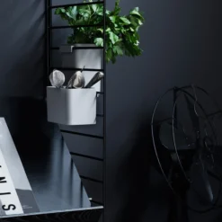 Väggavel 75x20 2-p vit