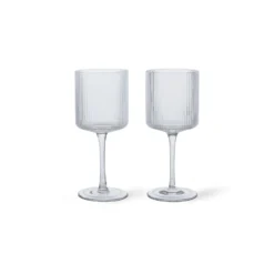Vinglas Vitt Ripple 2-P Klar