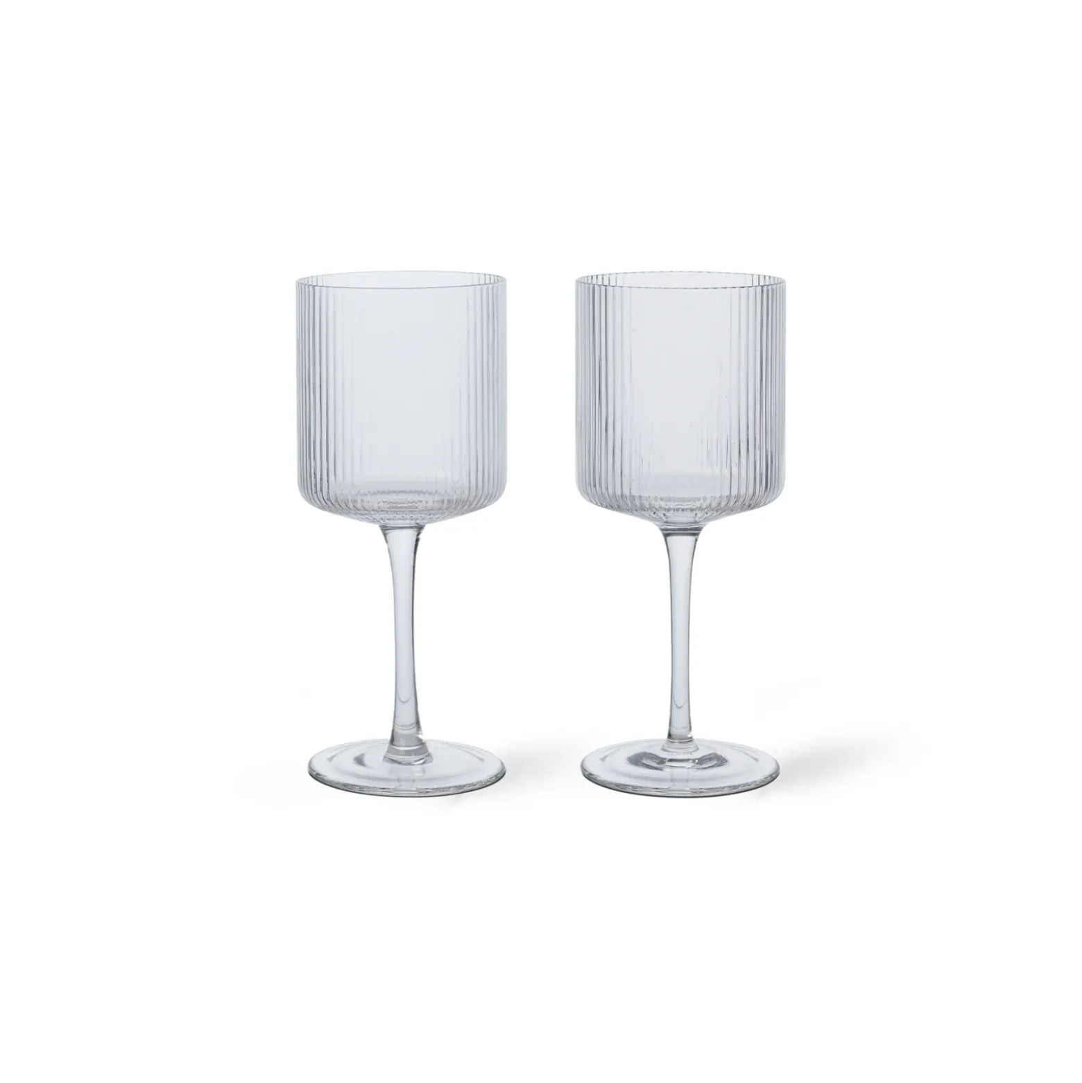 Vinglas Vitt Ripple 2-P Klar