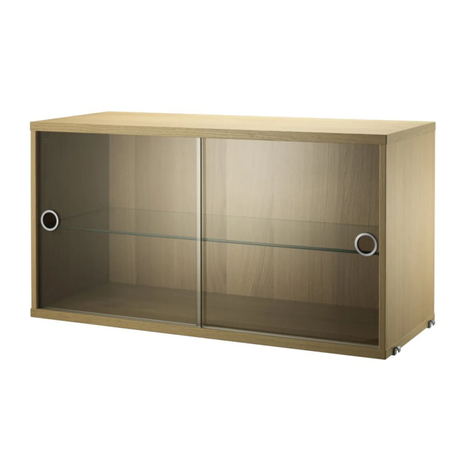 Vitrinskåp 78x30x42 ek
